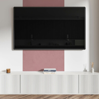 Vinyl wandpaneel Kleur Roze