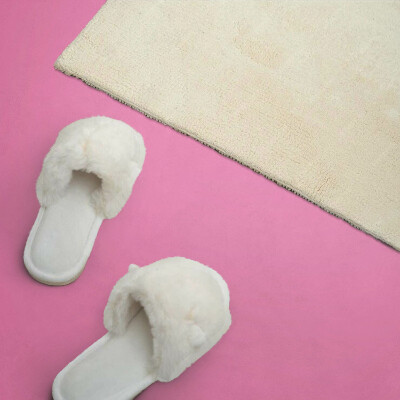 Vinyl wandbekleding Pastelroze kleur