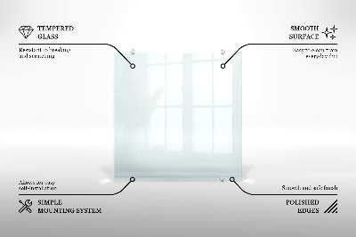 Achterwand keuken transparant
