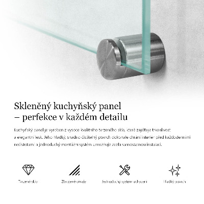 Achterwand keuken transparant