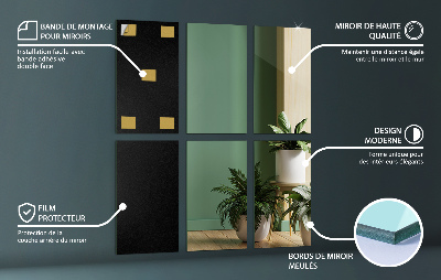 Spiegeltegels rechthoekige