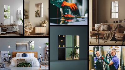 Spiegeltegels rechthoekige