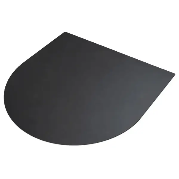 Barbecue onderlegger terras Halfovale 80x90 cm
