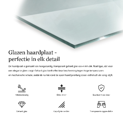 Transparante kachel vloerplaat zeshoekige