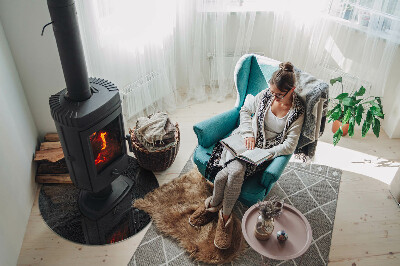 Kachel vloerplaat ronde Natuursteen textuur