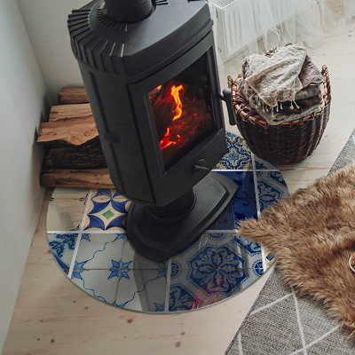 Kachel vloerplaat ronde Keramische tegelpatronen