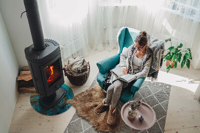 Kachel vloerplaat ronde Abstract organisch patroon