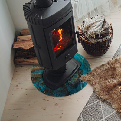 Kachel vloerplaat ronde Abstract organisch patroon