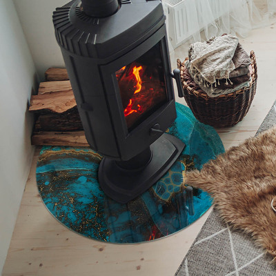 Kachel vloerplaat ronde Abstract organisch patroon