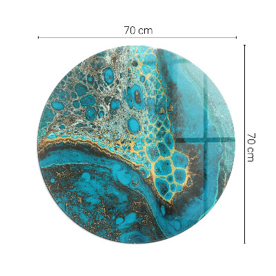 Kachel vloerplaat ronde Abstract organisch patroon
