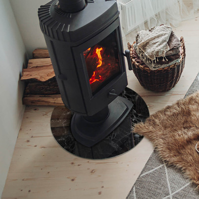 Kachel vloerplaat ronde Elegant marmerpatroon