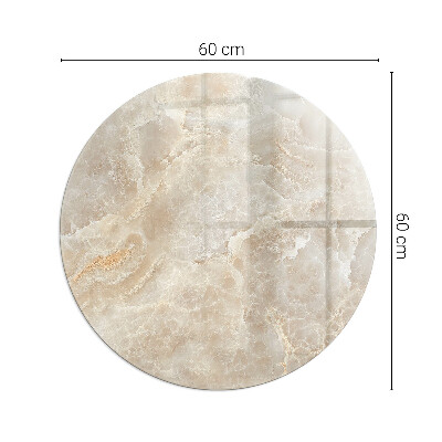Onderplaat kachel ronde Natuursteenpatroon