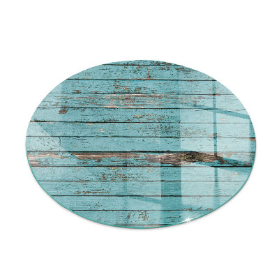 Onderplaat kachel ronde Rustieke stijl planken