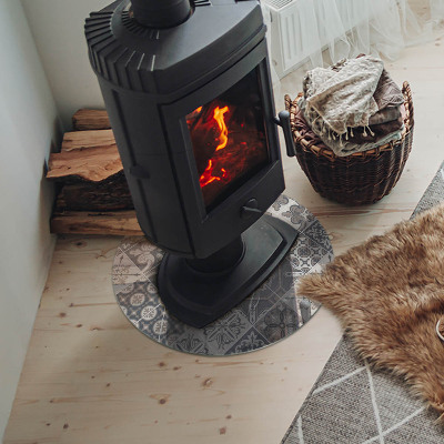 Kachel vloerplaat ronde Decoratief mozaïekpatroon