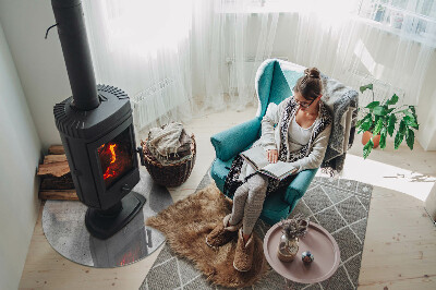 Kachel vloerplaat ronde Ruwe betontextuur