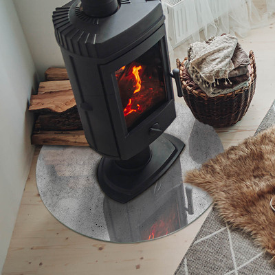 Kachel vloerplaat ronde Ruwe betontextuur