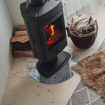 Kachel vloerplaat ronde Abstract textuurpatroon