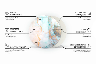 Onderplaat kachel ronde Natuurlijke houten planken