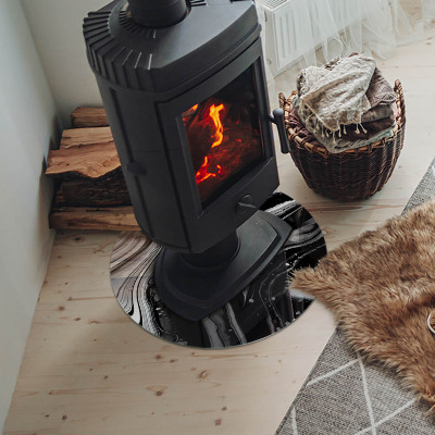 Kachel vloerplaat ronde Abstracte golven en lijnen