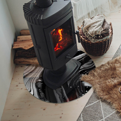 Kachel vloerplaat ronde Abstracte golven en lijnen