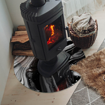 Kachel vloerplaat ronde Abstracte golven en lijnen