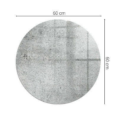 Kachel vloerplaat ronde Ruwe betontextuur