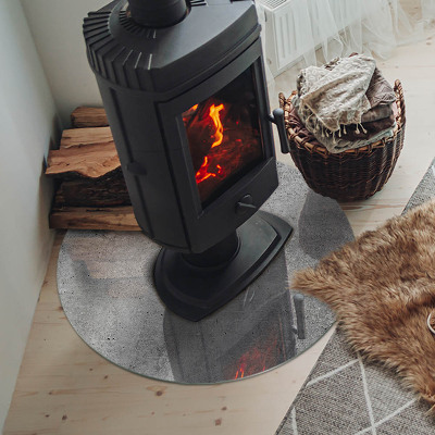 Kachel vloerplaat ronde Ruwe betontextuur