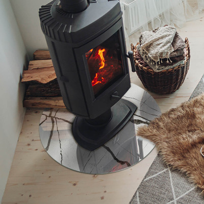 Kachel vloerplaat ronde Marmeraderpatroon