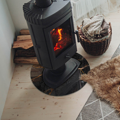 Kachel vloerplaat ronde Elegant marmer met aderen