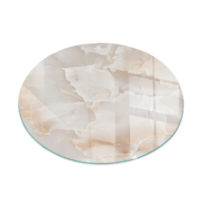 Onderplaat kachel ronde Natuursteenpatroon