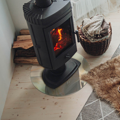 Kachel vloerplaat ronde Abstract marmerpatroon