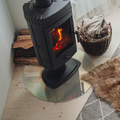 Kachel vloerplaat ronde Abstract marmerpatroon