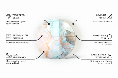 Onderplaat kachel ronde Kleur Donker Grafiet