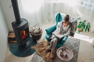 Kachel vloerplaat ronde Zeekleur