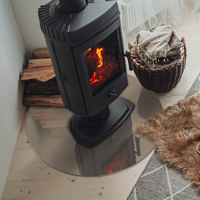 Kachel vloerplaat ronde Kleur Bruin