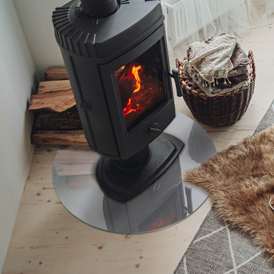 Kachel vloerplaat ronde Kleur Grijs