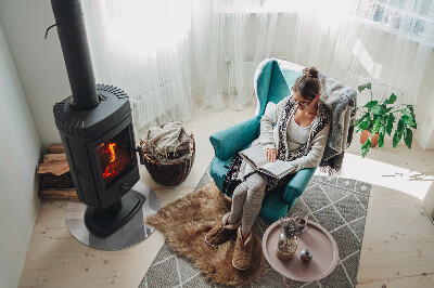 Kachel vloerplaat ronde Kleur Grijs