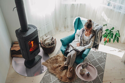 Kachel vloerplaat ronde Lichtpaarse kleur