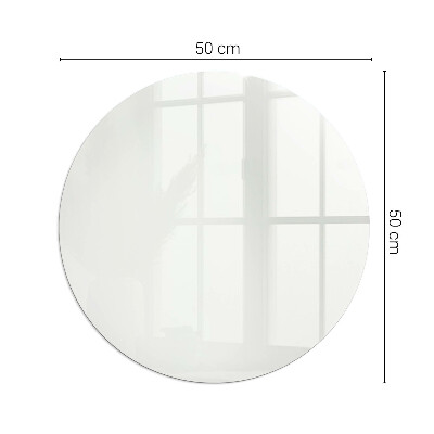 Onderplaat kachel ronde Ivoorkleur