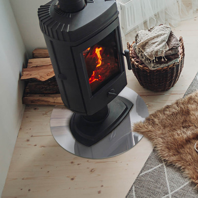 Kachel vloerplaat ronde Kleur Lichtgrijs