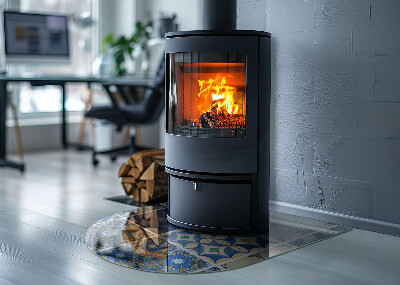 Kachel vloerplaat halfovale Keramisch tegelmotief