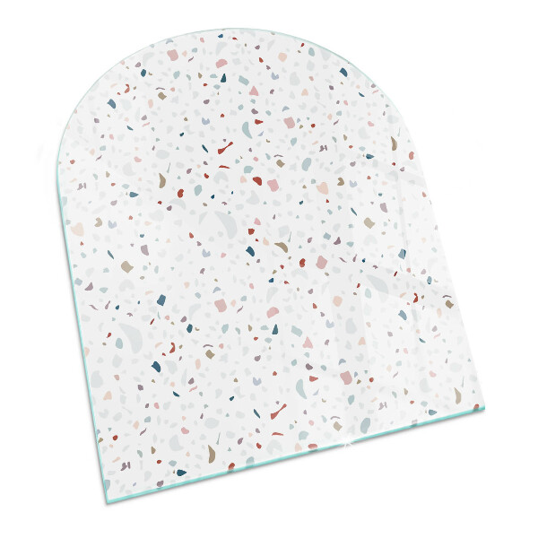 Onderplaat kachel halfovale Kleine figuren in een dynamische opstelling