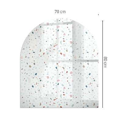 Onderplaat kachel halfovale Kleine figuren in een dynamische opstelling