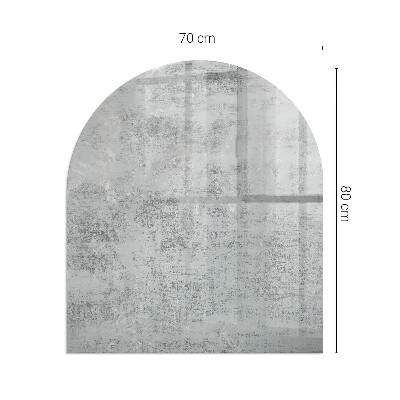 Onderplaat kachel halfovale Achtergrondpatroon in abstracte stijl