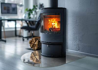 Kachel vloerplaat halfovale Marmeren motieven in de structuur