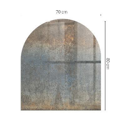 Kachel vloerplaat halfovale Abstract patroon met textuur