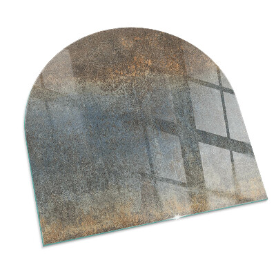 Kachel vloerplaat halfovale Abstract patroon met textuur