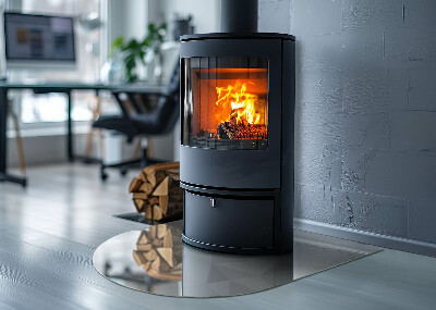 Kachel vloerplaat halfovale Modern geometrisch motief