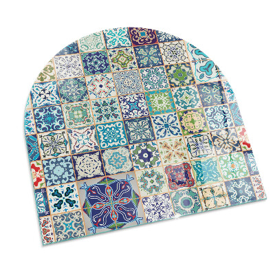 Kachel vloerplaat halfovale Mozaïektegelpatronen