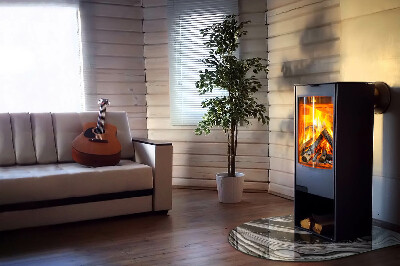 Kachel vloerplaat halfovale Golven en lijnen in een abstracte stijl